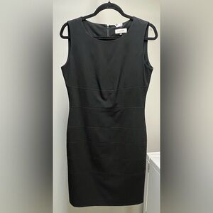 Calvin Klein Classic Black Backless Dress